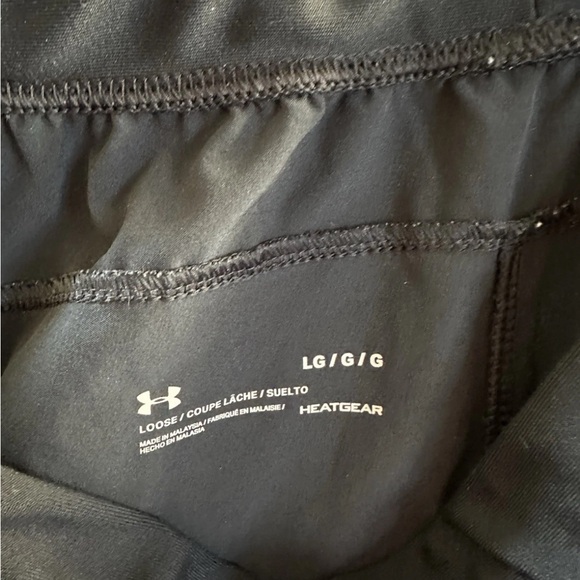 Under Armour women’s loose coupe pants joggers black size L - Picture 3 of 3